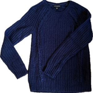 Banana Republic Navy Blue Knit Sweater